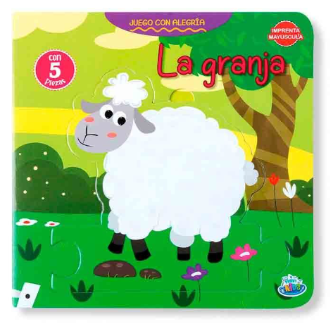 Producto - Libro juego con alegría rompecabezas BRAINY KIDS