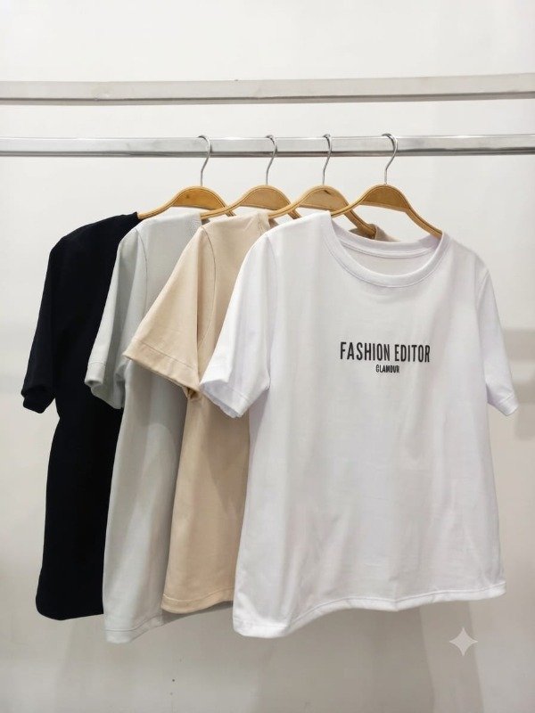 Producto - Manga Corta estampa "Fashion Editor" Algodón 24 (Art. 6225) - 1