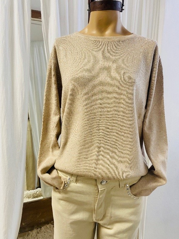 Producto - Sweaters Beig Stras