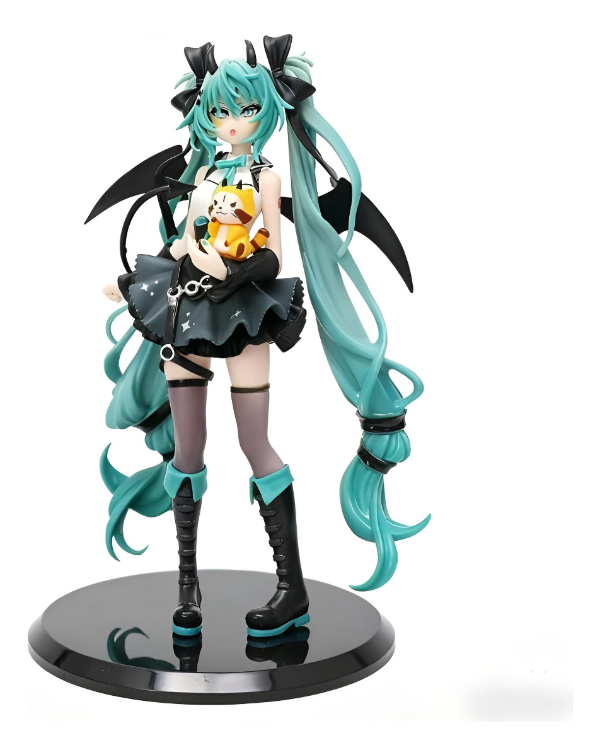 Producto - Figura Miku Hatsune ver. Gotica - Vocaloid (20cm)