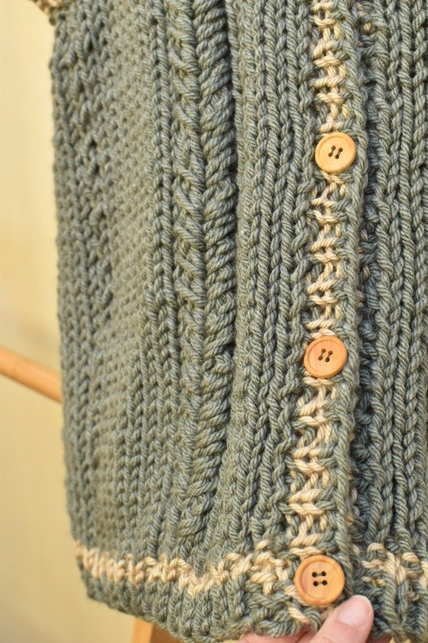 Producto - Chaleco Años - Verde Seco - 5