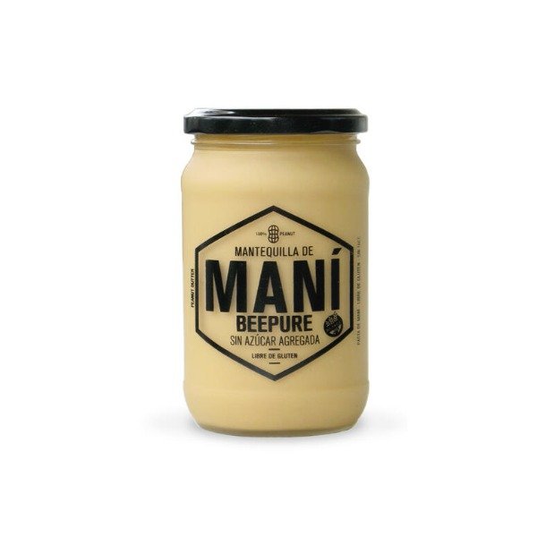 Producto - Mantequilla de Mani sin Azúcar x 400g BEEPURE