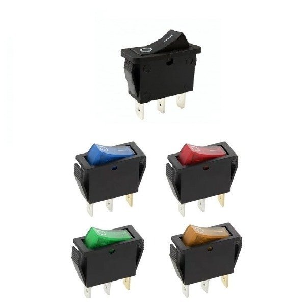 Producto - TECLA RECTANGULAR CON LUZ
