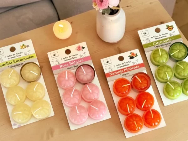 Producto - VELAS DE NOCHE X6 AROMATICA COLGABLE