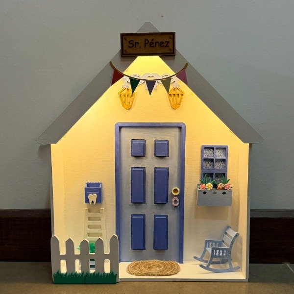 Producto - Cuadro CASITA SR ó SRA PEREZ "Con Luz"!