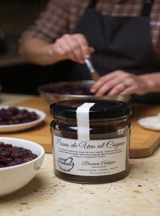 Producto - Pasas de uva al Cognac con Cacao amargo