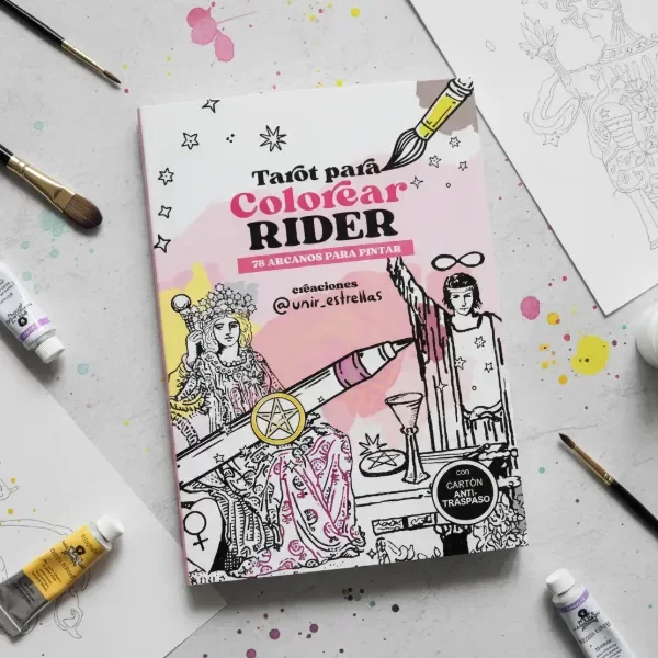 Producto - Tarot ilustrado para colorear - Rider Waite - 2