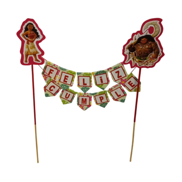 Producto - Topper banderin princesas - 6