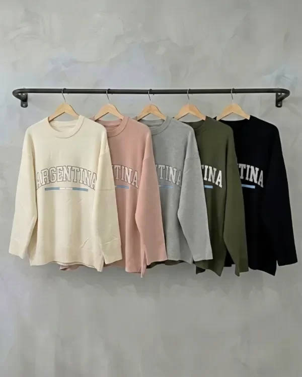 Producto - Sweater ARGENTINA - doble hilo bremer