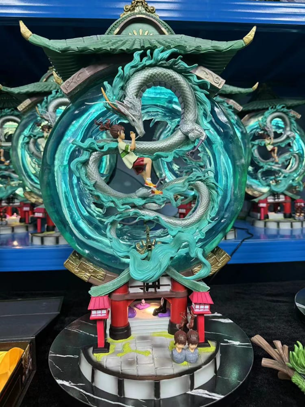 Producto - Diorama Chihiri y Haku - El viaje del Chihiro (55cm)