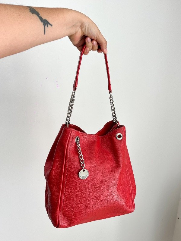 Producto - Cartera Prune Red Chains - 0