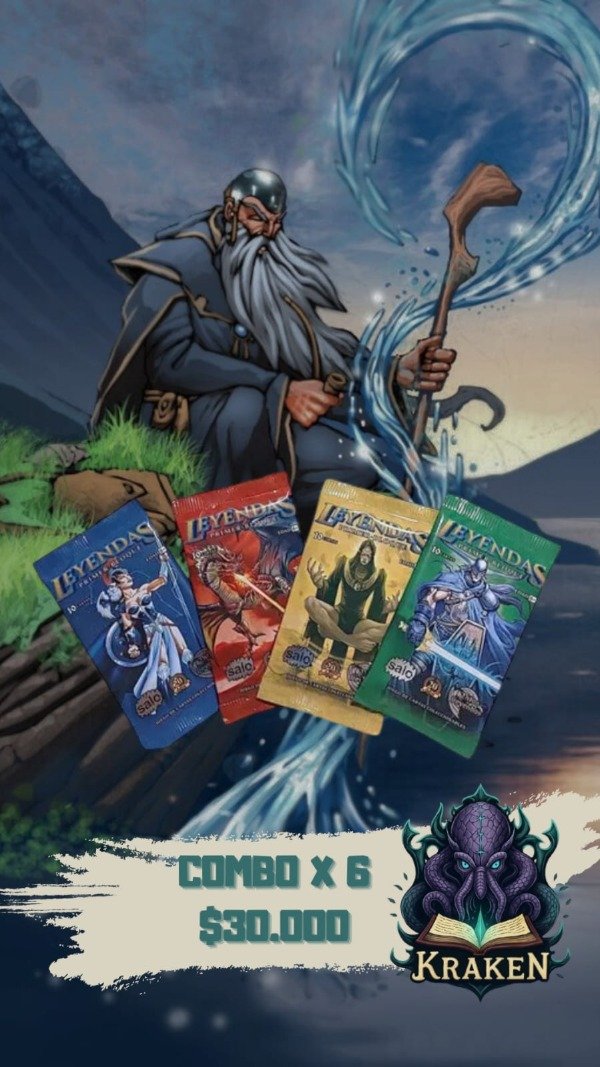 Producto - COMBO Boosters Leyendas - Primer Bloque X6