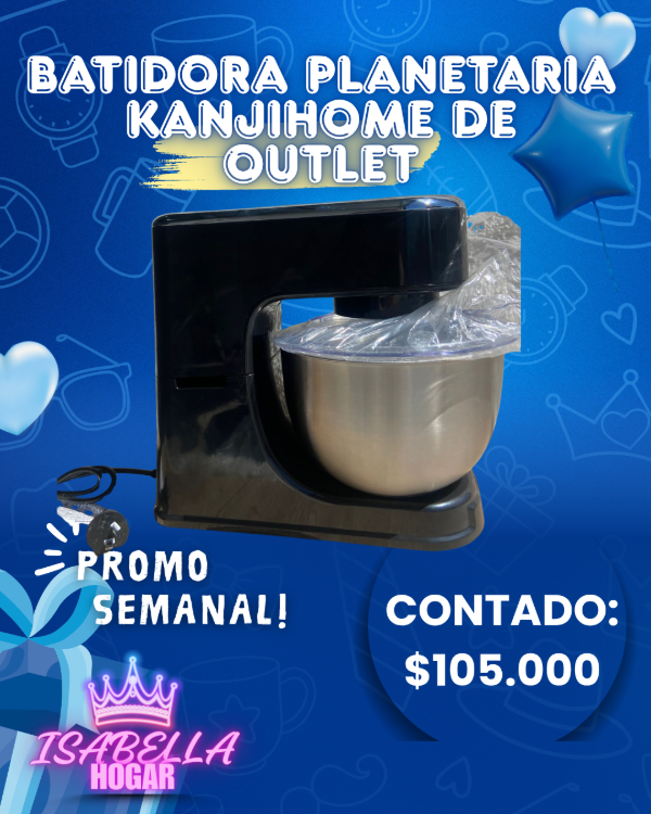 Producto - BATIDORA PLANETARIA KANJI DE OUTLET