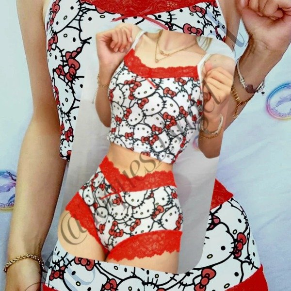 Producto - Conjunto hello kitty Rojo