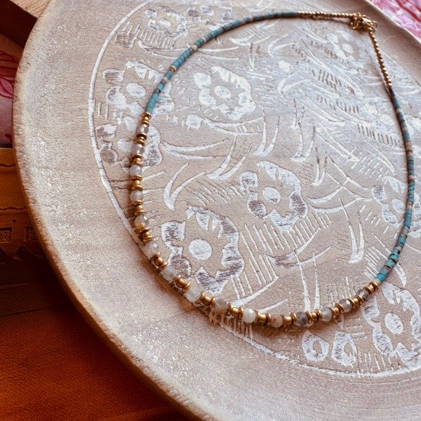 Producto - Collar Akasha - Labradorita