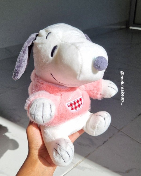 Producto - Peluche Snoopy con Buzo Rosa - 0