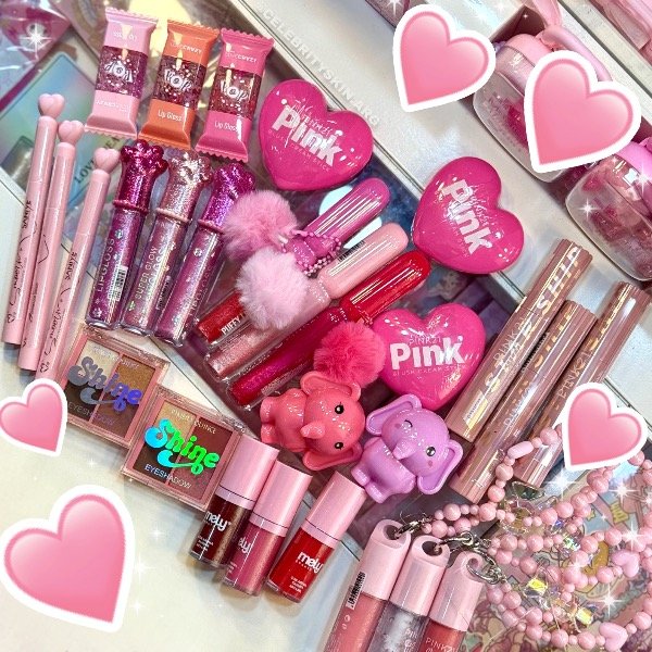 Producto - COMBO MAQUILLAJE POR MAYOR BY MER LIFE IN PINK
