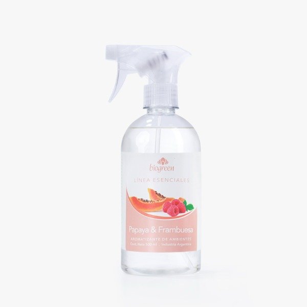 Producto - Papaya y frambuesa 500 ml con gatillo - 0