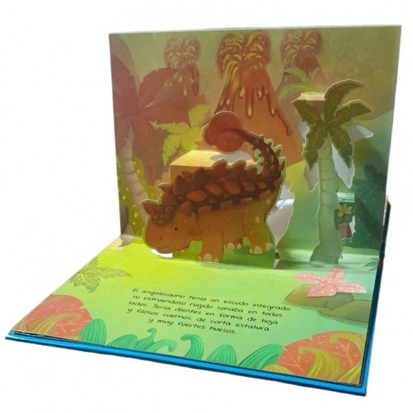Producto - Dinosaurios -Pop Up - Tapa acolchada