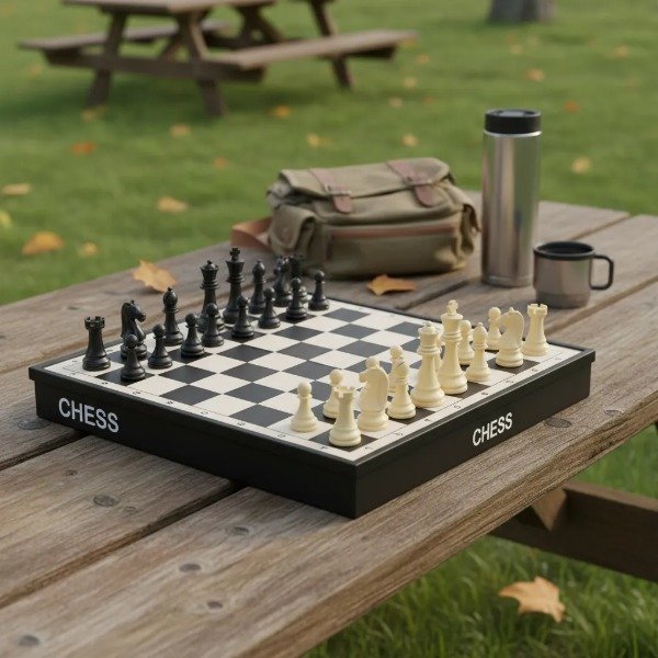 Producto - Ajedrez Magnético Juego De Mesa De Viaje