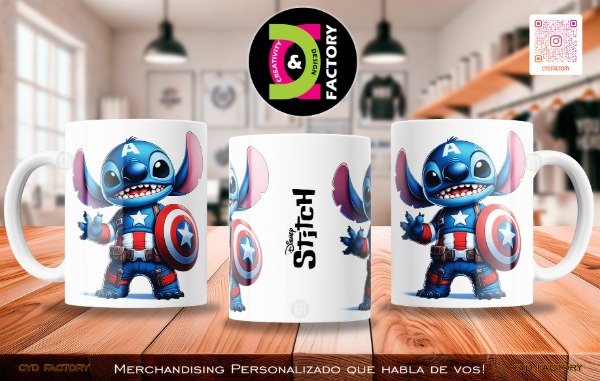 Producto - Taza Stitch Marvel - TZ-RT-BL-11OZ-325-STC-SH