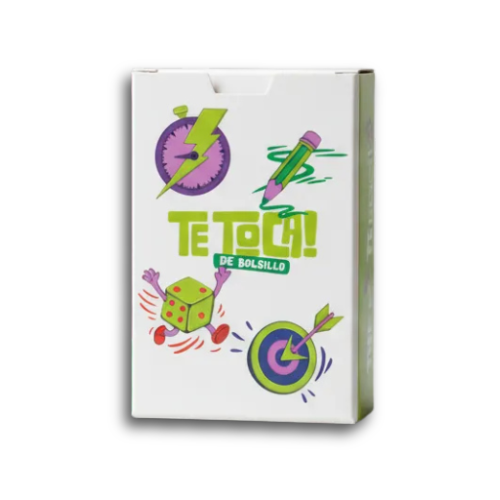 Producto - Te Toca de Bolsillo - juego de cartas - Descarrilando