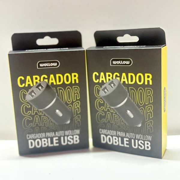 Producto - Cargador para auto doble entrada usb