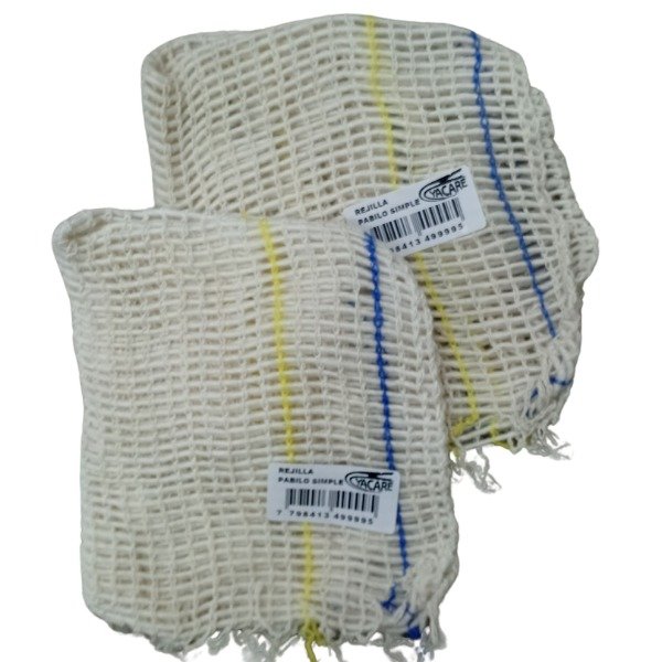 Producto - REJILLA ALGODON PABILO SIMPLE OFERTA X2