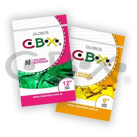 Producto - Globos Perlados 12" x25 unidades "CBX"