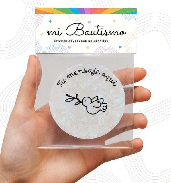 Producto - Mi Bautismo / 8CM (a partir de 20 u.)