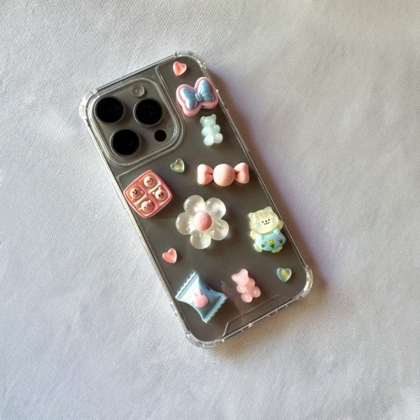 Producto - Charms rosas y celeste
