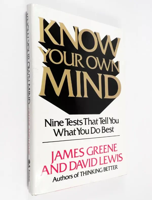 Producto - James Greene David Lewis - Know Your Own Mind - Tests
