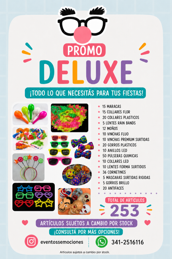 Producto - Promo deluxe