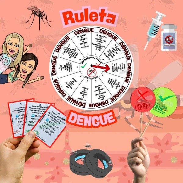 Producto - RULETA VERDADERO O FALSO. PREVENCIÓN DEL DENGUE