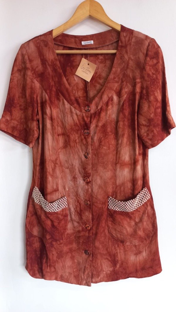 Producto - CAMISA TENDERLY LADRILLO