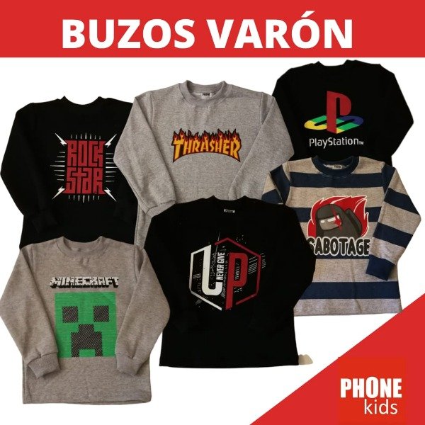 BUZOS DE VARON - Phonekids