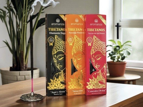 Producto - Tibetanos Largos Aromanza. - 0