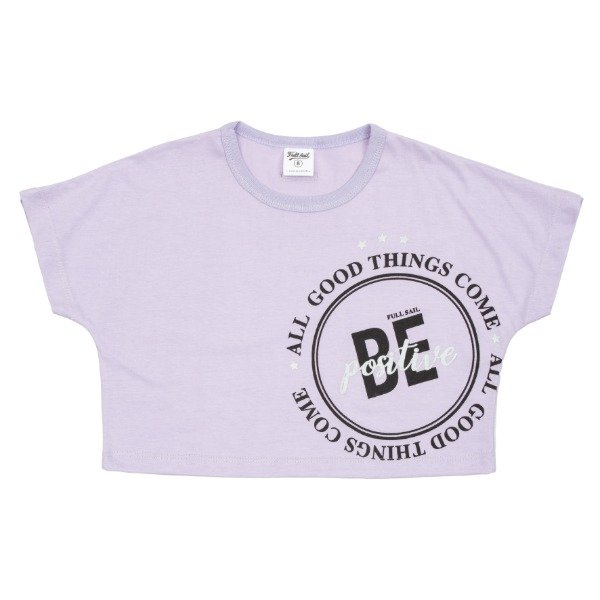 Producto - REMERA CORTA JERSEY "BE" M/CAIDA