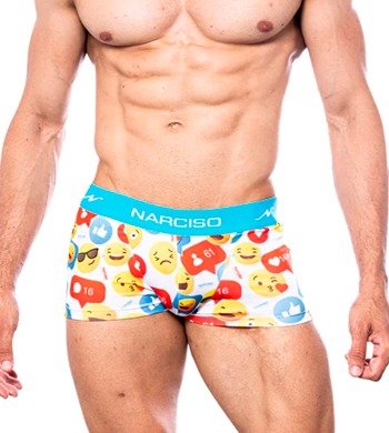 Producto - Bóxer Corto NARCISO James Emoticon
