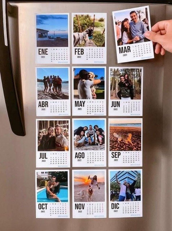 Producto - Calendario polaroid 2026