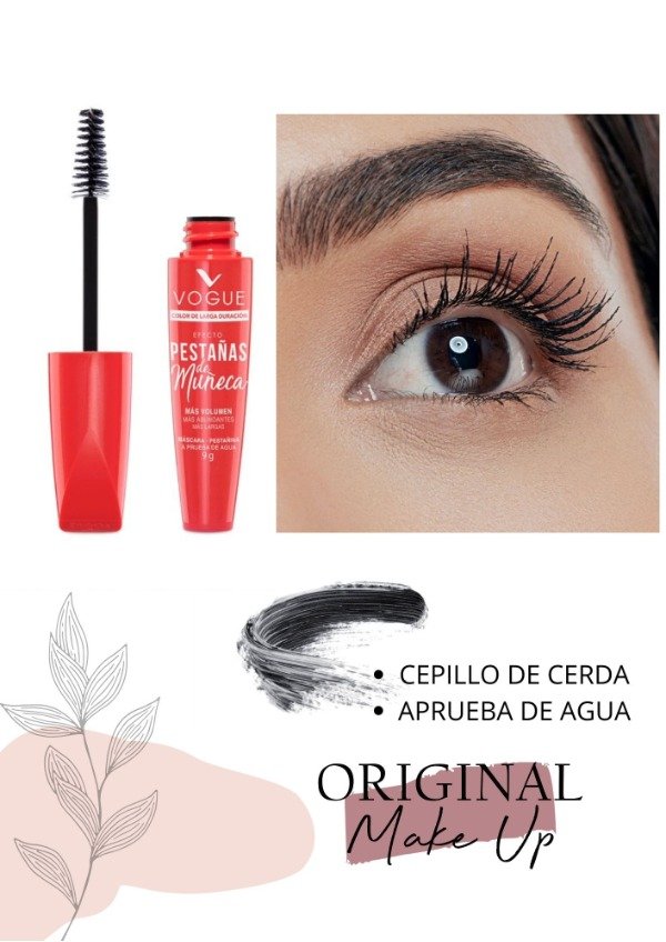 Mascara Pestana De Munecas Wt Vogue Original Makeup