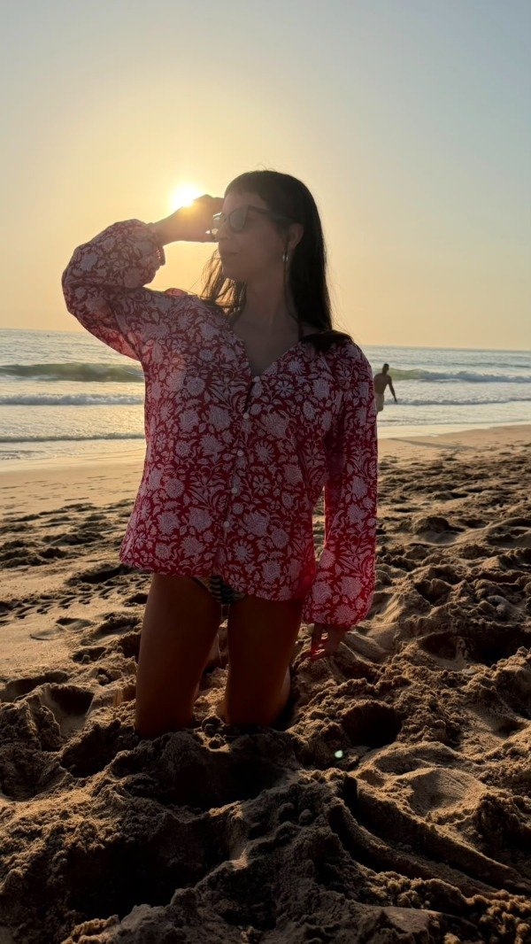 Producto - Camisola amapola roja S