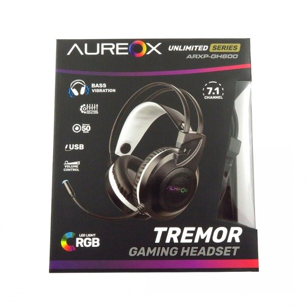 Producto - AURICULAR AUREOX TREMOR GAMING GH600