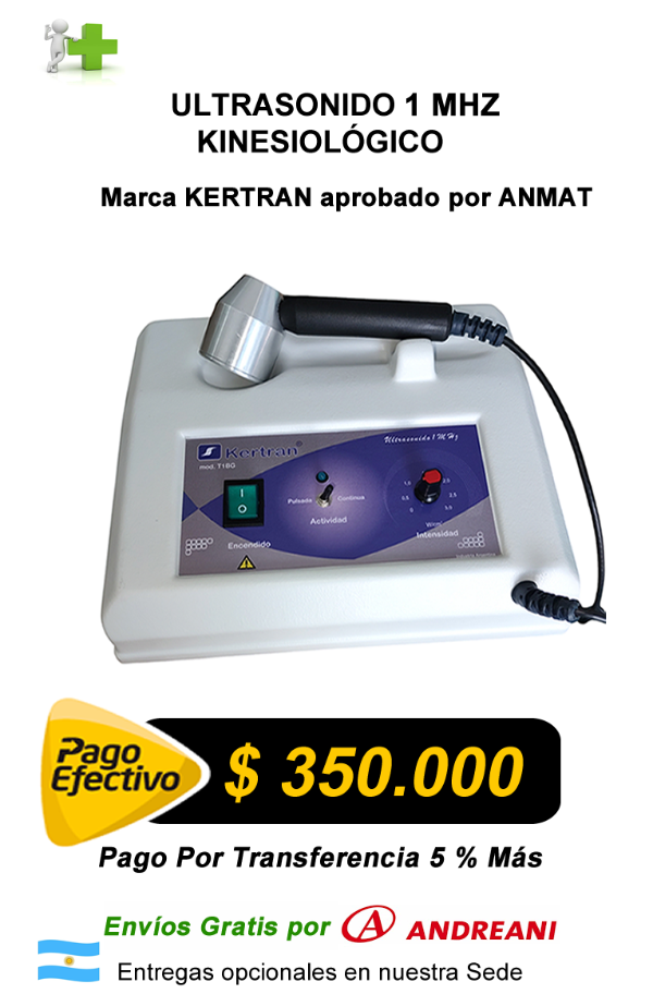 Producto - Ultrasonido Profesional Kinesiológico de 1 mhz - marca KERTRAN