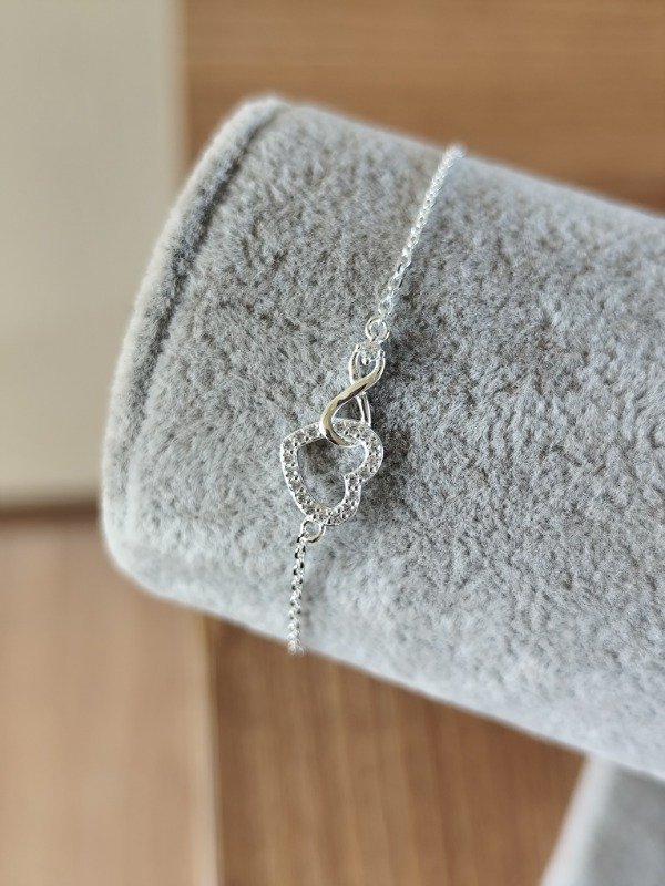 Producto - Pulserita Infinito corazón