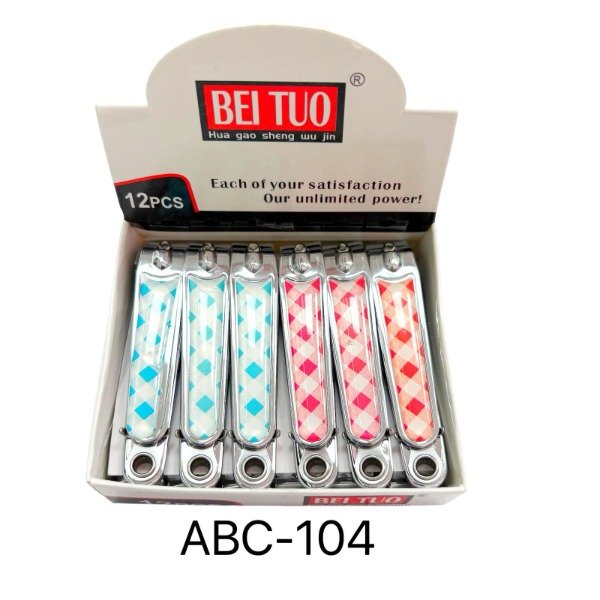 Producto - Corta uña x12 ABC-104