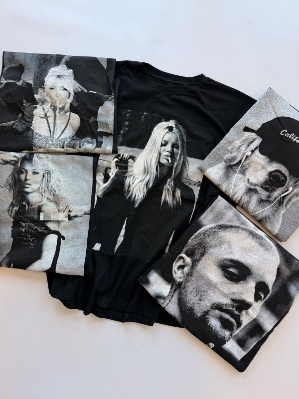 Producto - Remerones Estampados Negros - 0