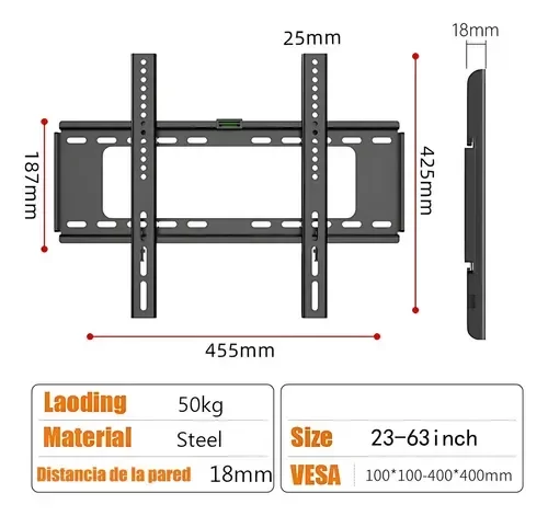 Producto - Base Soporte De Pantalla Para Tv 26 A 63 Pulgadas