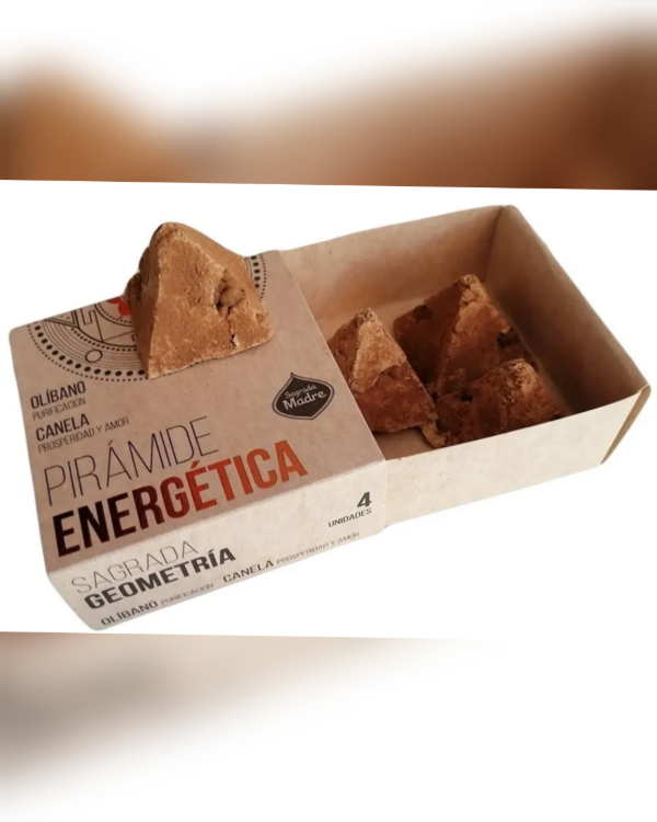 Producto - Sagrada Madre. Sahumerio Pirámide Energética. Variedad