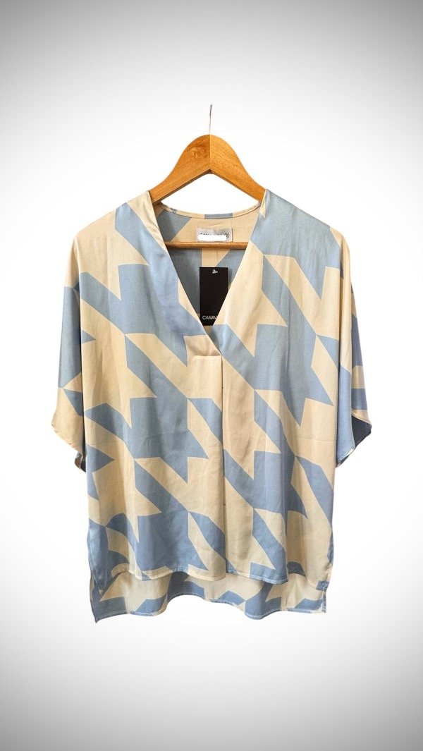 Producto - Blusa seda estampado